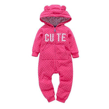 Load image into Gallery viewer, Modern Infant Baby Rompers Coral Fleece Animal Overall Baby Halloween Xmas Costume Clothes Baby jumpsuit Romper For Kids