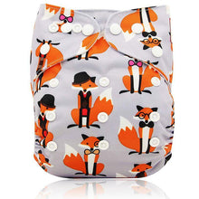Load image into Gallery viewer, Baby Cloth Diapers Reusable Nappies Character Unisex Baby Care Pants Waterproof Pocket Cloth Diaper For Baby