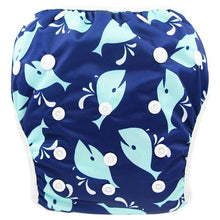 Load image into Gallery viewer, Baby Swimming Waterproof Adjustable Reusable Washable Cloth Pool Pant Diaper Cover
