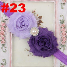 Load image into Gallery viewer, Handmade Flower Newborn Headwear Head Wrap Band Hairband Gift Toddlers For Baby Girls