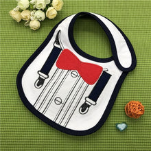 Load image into Gallery viewer, Luxury Modern Cotton Baby Bibs Waterproof Bandana Baby Girls boys Bibs & Burp Cloths Baby Clothing Product Towel
