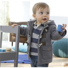 Load image into Gallery viewer, Infant Baby Jacket Autumn Winter Hooded Outerwear Coat / Newborn Jacket.