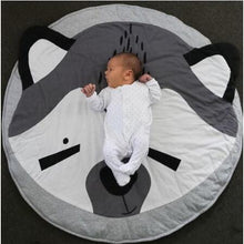 Load image into Gallery viewer, Modern Luxury Animal Carpet For Baby Play Mats Wewborn Infant Soft Sleeping Mat Cotton Rabbit Lion Raccoon Swan Pegasus Koala Cat Bear Carpet For Kids