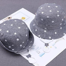 Load image into Gallery viewer, Children Summer Hats Kids Star Sun Caps For Boys And Caps New Baby Fisherman Hat In Modern Star Design
