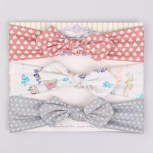 Load image into Gallery viewer, Modern Handamde Luxury Set Baby Girl Headband Bow For Newborn Babies Hair Band Elastic Accessories Cotton Headwear For Girls