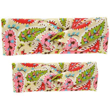 Load image into Gallery viewer, Mother & Baby Headbands Print Floral Elastic Hair Bands Parent-Child Hair Accessories Bow For Baby Girls Bow in Modern Design