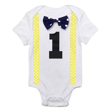 Load image into Gallery viewer, Baby Clothing Bow Body Rompers Clothing Newborn Baby Clothes Jumpsuit for Baby Boys and Girls For Birthday Party