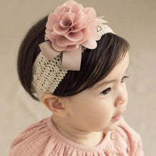 Load image into Gallery viewer, Modern Baby Headband Flower Girls Bows for Baby Girls Kids Headbands Turban Newborn
