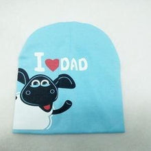 Load image into Gallery viewer, Modern Popular Baby Knitted Warm Cotton Beanie Hat cap For Toddler Baby Kids Cap for Girls & Boys I love Mama Prints Baby Hat Design