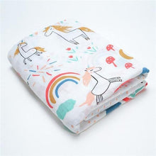 Load image into Gallery viewer, Muslin Baby Blankets Swaddles Newborn Photography Accessories Soft Swaddle Wrap Organic Cotton Swaddle