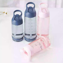 Load image into Gallery viewer, Portable Water Bottle With Straw Healthy Plastic Travel Drinkware Sports Shaker Drink Bottles For Kids