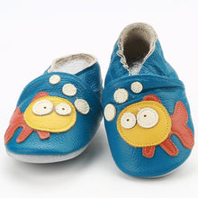 Load image into Gallery viewer, Newborn Soft Genuine Leather Anti Slip High Quality Baby Shoes First Walkers Baby Skid-Proof Shoes