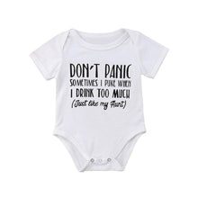 Load image into Gallery viewer, Newborn Infant Baby Boys Girls Funny Letter Cotton Romper Jumpsuit Clothes Outfits For Boys And Girls In Classic Modern Printed Design
