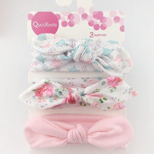 Load image into Gallery viewer, Baby Headband Flower Print Hair Wear for Newborn Baby Girl Headband for Little Girl Headbands Children Bow