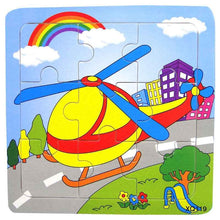 Load image into Gallery viewer, 1 Pcs Animal Wooden Puzzles For Children In Wooden 3D Mosaic Puzzles Kids Educational Toys Design For Baby Birthday Gifts