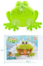 Load image into Gallery viewer, Baby Educational Bubble Machine Music Kids Bath Toy Bathtub Soap Automatic Bubble Maker Baby Bathroom Toy For Children