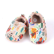 Load image into Gallery viewer, Newborns Soft Baby First Walkers Infant Toddler Shoes Cute Flower Soles Durable Crib Shoes Kids Footwear