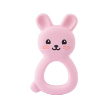 Load image into Gallery viewer, Baby Teethers Cartoon Animal Baby Teething Toy Penguin Silicone Teether Unicorn Pendant Raccoon Accessories