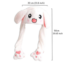Load image into Gallery viewer, Modern Elegant Winter Interesting Girls Animals Ear Moving Jumping Hats Children and Adults Women Warm Rabbit Winter Caps In Modern Design