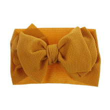 Load image into Gallery viewer, Baby Large Bow Girls Headband Big Bowknot Head wrap Kids Bow for Hair Cotton Infant Newborn Headbands For Baby