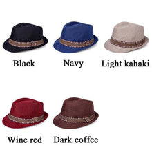 Load image into Gallery viewer, Modern Baby Hat Children Jazz Straw Cap for Baby Boys/Girls Cap Baby Hat For Kids Sun Cap For Kids In Elegant Design