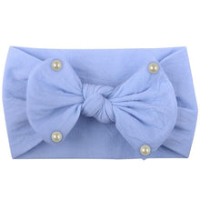 Load image into Gallery viewer, Modern Baby Headband Turban Flower Bow Newborn Baby Girl Headbands Elastic hairband For Girls Baby