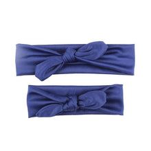 Load image into Gallery viewer, Mother & Baby Headbands Print Floral Elastic Hair Bands Parent-Child Hair Accessories Bow For Baby Girls Bow in Modern Design