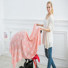 Load image into Gallery viewer, Newborn Swaddle Baby Multi-use Bamboo Cotton Blanket Infant Newborn Baby Wrap Blanket For Girls And Boys