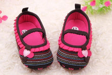 Load image into Gallery viewer, Baby Shoes Flower Ruffled First Walkers Toddler Soft Sole Patchwork Kids Comfortable Pre Walkers Shoe