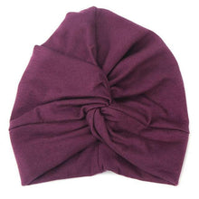 Load image into Gallery viewer, Indian Baby Turban Hat Cotton Baby Girls Kids Turban Headband Hair Head Bands Wrap Accessories for Children