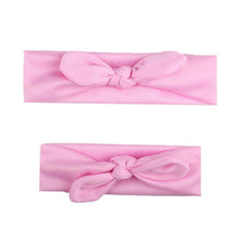 Load image into Gallery viewer, Mother & Baby Hair Bands Kids Headband Parent-kid Rabbit Ear Knot Headwear Turbans Hair Accessories Set