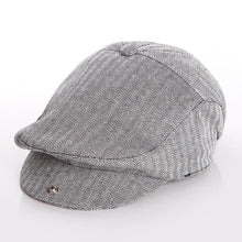 Load image into Gallery viewer, Fashion Baby Hat Handsome Cotton Linen Baby Boy Cap Elastic Kids Hat Baby Accessories For Boys