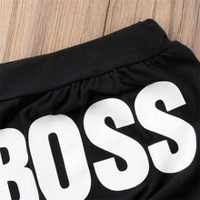 Load image into Gallery viewer, Modern Printed Baby Letter BOSS Pants Cotton Baby Pants / Casual Trousers for Boy and Girl Clothes