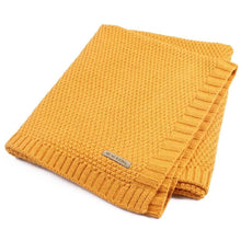 Load image into Gallery viewer, Baby Blanket Knitted Newborn Swaddle Wrap Blankets Super Soft Toddler Infant Bedding Quilt For Bed Sofa Basket Stroller