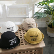 Load image into Gallery viewer, Children Summer Hat Double Sided Sun Caps For Boys And Girls Letter Printing Fisherman In Modern New Design