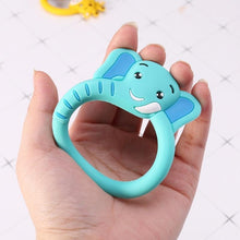 Load image into Gallery viewer, Baby Silicone Teether Pacifier Cartoon Teething Nursing Silicone BPA Free Toys For Baby KIds
