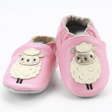 Load image into Gallery viewer, Newborn Soft Genuine Leather Anti Slip High Quality Baby Shoes First Walkers Baby Skid-Proof Shoes