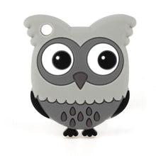 Load image into Gallery viewer, Baby Silicone Teethers BPA Free Teething Toy Animal Dog Koala Owl Elephant Baby Ring Teether Silicone Beads For Kids and Baby
