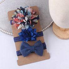 Load image into Gallery viewer, Baby Girls Boys Headbands Toddler Hair Band Solid Newborn Bow Headwear Photo Props Kids Gifts for Kids