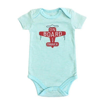 Load image into Gallery viewer, Short-Sleeved "I love mommy " Baby jumpsuits Clothing newborn clothing.