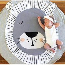 Load image into Gallery viewer, Baby Kids Play Mat Cotton Game Mat Room Floor Round Carpet Rug Children Tent Camp Mat Baby Yym Kids
