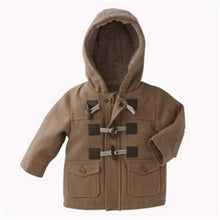 Load image into Gallery viewer, Infant Baby Jacket Autumn Winter Hooded Outerwear Coat / Newborn Jacket.