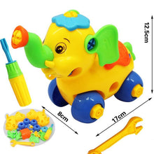Load image into Gallery viewer, Early Learning Education Screw Nut Group Installed Plastic 3d Puzzle Disassembly Motorcycle Kids Toys for Children Jigsaw