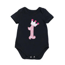 Load image into Gallery viewer, Baby Girls Cotton Rompers 1st Birthday Party Costumes Newborn Cotton Jumpsuit Infant For Girls