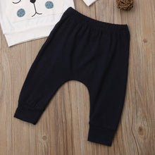 Load image into Gallery viewer, Newborn Baby Boys Clothes Bear Warm Winter Tops T-shirt Pants Outfits Clothes Set Clothes For Boys In Modern Style