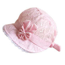 Load image into Gallery viewer, Baby Girl Summer Outdoor Beach Floral Lovely Lace Princess Bucket Sun Hat For Girls