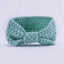 Load image into Gallery viewer, Modern Bowknot Baby Headband Elastic Turban Baby Girl Headbands Baby Girls Bow