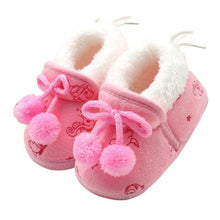 Load image into Gallery viewer, Unisex Winter Sweet Newborn Soft Baby Girls Princess Boots First Walkers Soft Infant Toddler Kids Girl Footwear Shoes