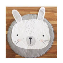 Load image into Gallery viewer, Modern Luxury Animal Carpet For Baby Play Mats Wewborn Infant Soft Sleeping Mat Cotton Rabbit Lion Raccoon Swan Pegasus Koala Cat Bear Carpet For Kids
