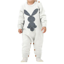 Load image into Gallery viewer, Handmade Modern Luxury Christmas Baby Rompers Newborn Rabbit Baby Jumpsuit Overall Long Sleeve Baby Boys Clothes